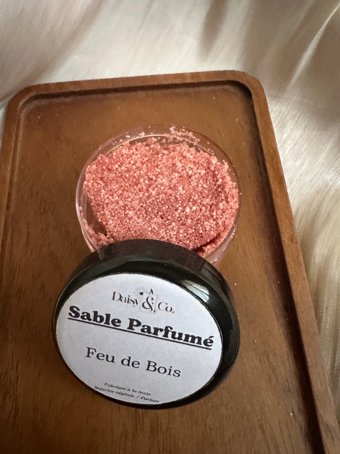 Sable Parfumé Feu de Bois