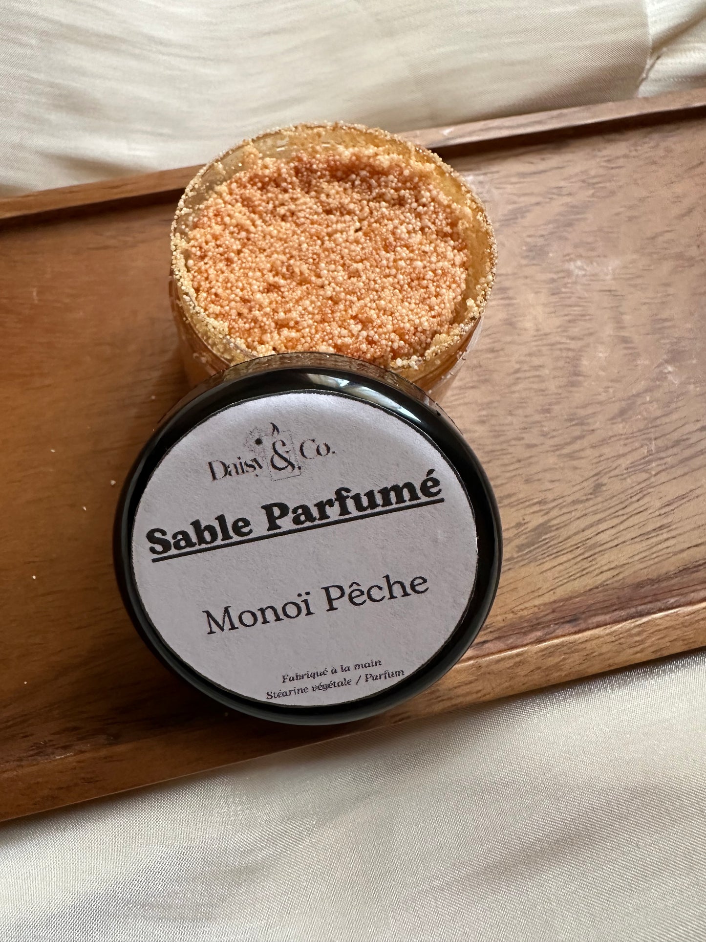 Sable Parfumé Monoï Pêche