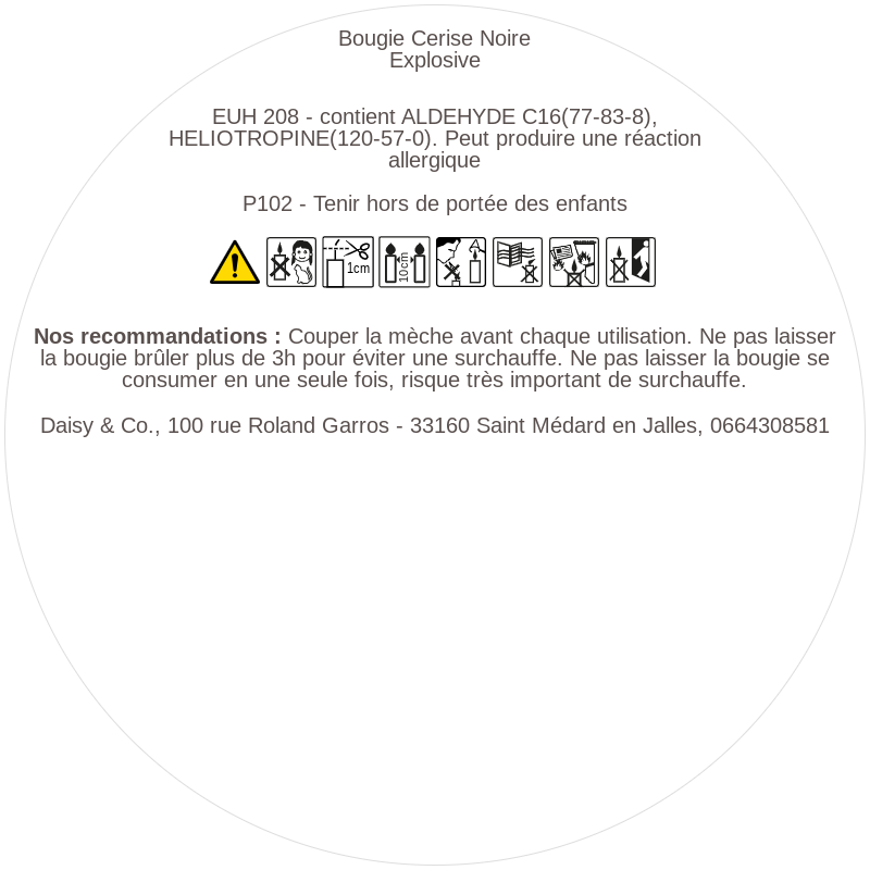 Cerise Noire Explosive