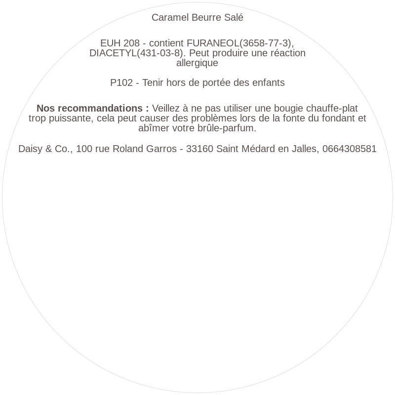 Sable Parfumé Caramel Beurre Salé