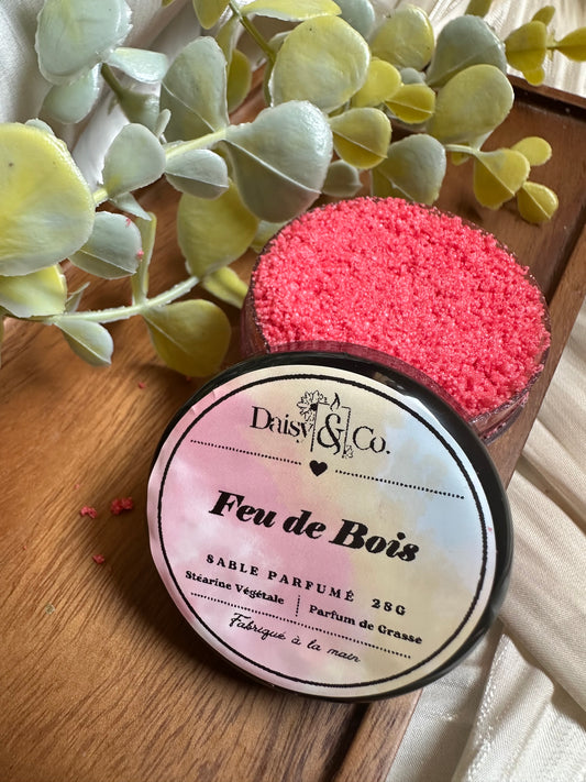 Sable Parfumé Feu de Bois
