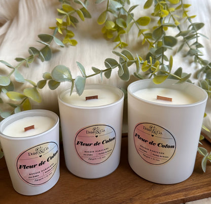 Bougie Fleur de Coton