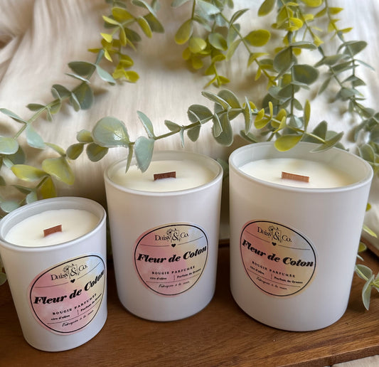 Bougie Fleur de Coton