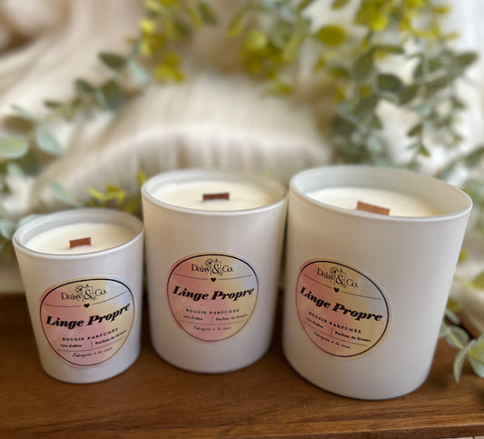 Bougie Linge Propre