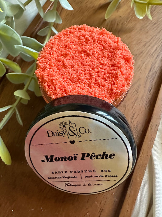 Sable Parfumé Monoï Pêche