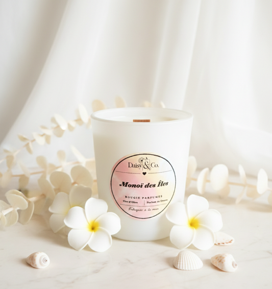 Bougie parfumée Monoï des Îles